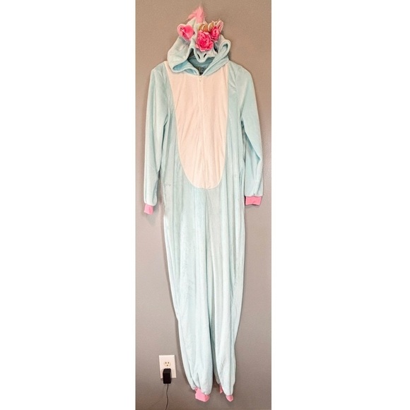 H&M Other - Unicorn Zip Adult Onesie XS/S H&M Divided Halloween Costume